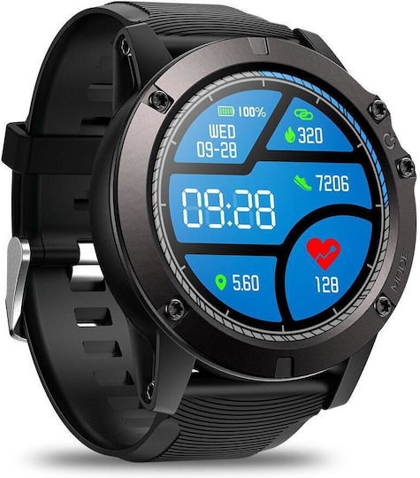 Zeblaze Vibe 3 Pro 50mm Smartwatch with Heart Rate Monitor (Black) vue 4