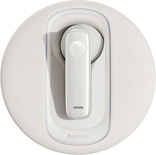 Baseus CM10 In-ear Bluetooth Handsfree Earphones with Charging Case White view 2