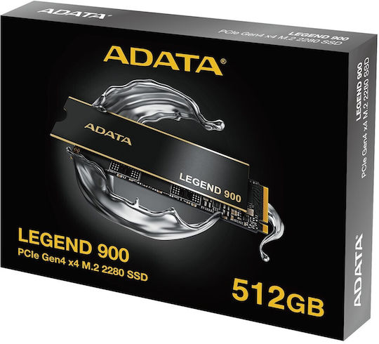 Adata Legend 900 SSD 512GB M.2 PCI Express 4.0 PS5 Compatible SLEG-900-512GCS view 7