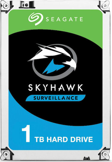 Seagate Skyhawk 1TB HDD Hard Drive 3.5" SATA III 5900rpm with 64MB Cache for Recorder ST1000VX005 vue 4
