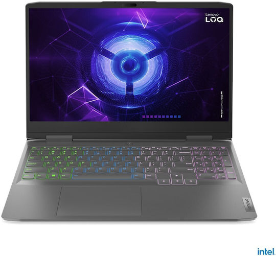Lenovo LOQ 15IRH8 15.6" IPS FHD 144Hz (i5-12450H/16GB/512GB SSD/GeForce RTX 4050/No OS) Storm Grey (US Keyboard) view 1