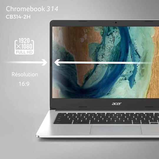 Acer CB314-2H-K04F 14" FHD (FR Keyboard) view 5