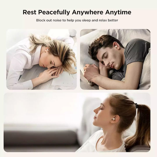 Joyroom JR-TS1 Sleep In-ear Bluetooth Handsfree Earphones with Charging Case Black vista 9