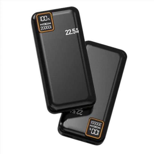 Moxom MX-PB93 Power Bank 20000mAh 22.5W Power Delivery Black view 2