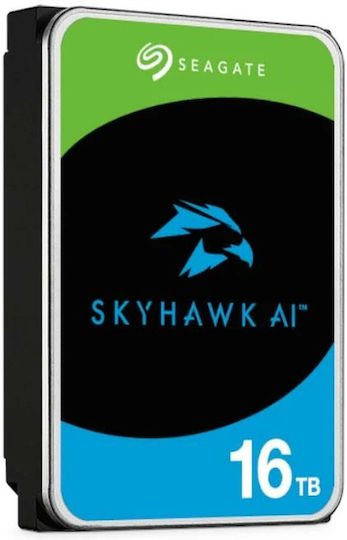 Seagate SkyHawk AI 16TB HDD Hard Drive 3.5" SATA III 7200rpm for Server ST16000VE004 vista 4