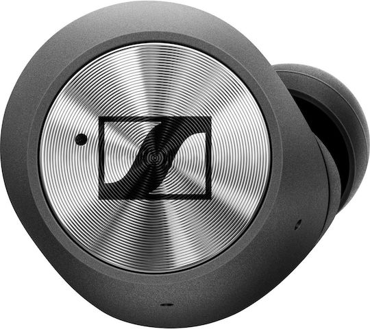Sennheiser Momentum True Wireless In-ear Bluetooth Handsfree Earphones with Charging Case Gray vue 6