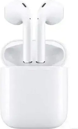 H1 Earbud Bluetooth Handsfree Earphones with Charging Case White view 4