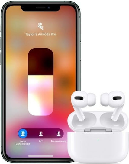 In-ear Bluetooth Handsfree Earphones with Charging Case White view 4
