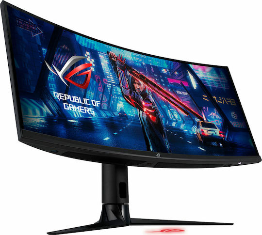 Asus ROG Strix XG349C Ultrawide IPS HDR Curved Gaming Monitor 34.1" QHD 3440x1440 180Hz with Response Time 1ms GTG vue 4