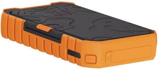 Xtorm Rugged XR203 Solar Power Bank 10000mAh 20W with USB-A Port and 2 USB-C Ports Power Delivery / Quick Charge 3.0 Orange view 2