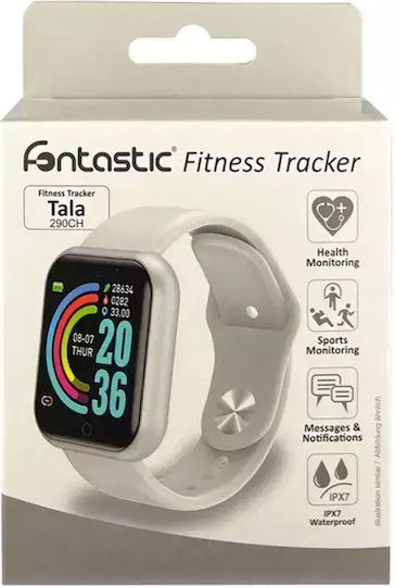 Fontastic FontaFit 290CH Smartwatch (Silver) view 3