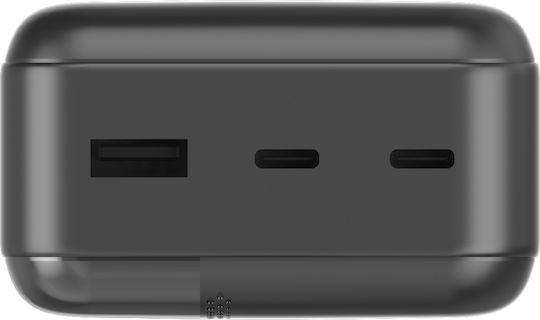 Energizer UE30050CC Power Bank 30000mAh 15W with USB-A Port and 2 USB-C Ports Black view 3
