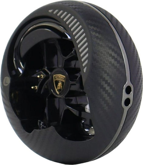 Lamborghini D1 Open Ear Bluetooth Handsfree Headphones with Sweat Resistance and Charging Case Black