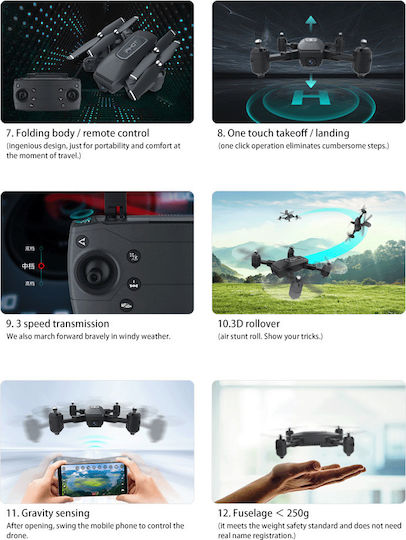 Pihot P30 Plus Drone with 4K Camera and Controller view 6