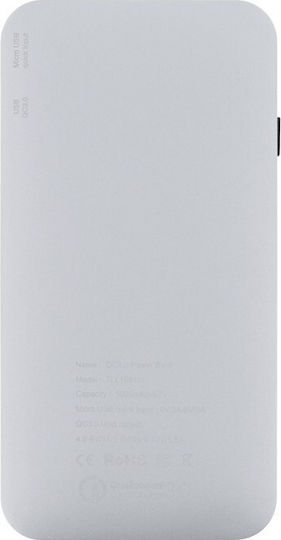 Tellur TLL158111 Power Bank 5000mAh with USB-A Port Quick Charge 3.0 Silver view 3