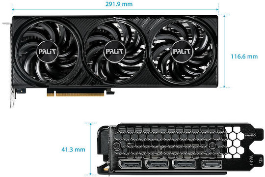 Palit GeForce RTX 5060 Ti 8GB GDDR7 Infinity 3 Graphics Card view 8