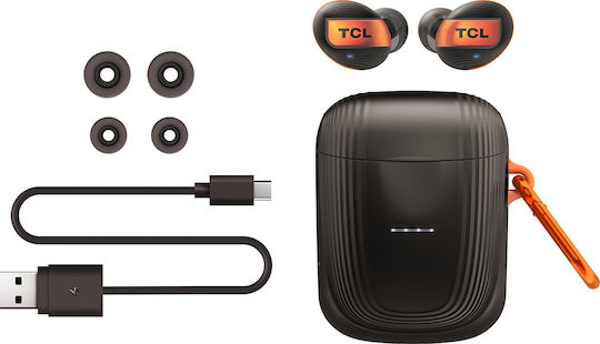 TCL ACTV500 In-ear Bluetooth Handsfree Earphones with Sweat Resistance and Charging Case Copper Dust vue 6
