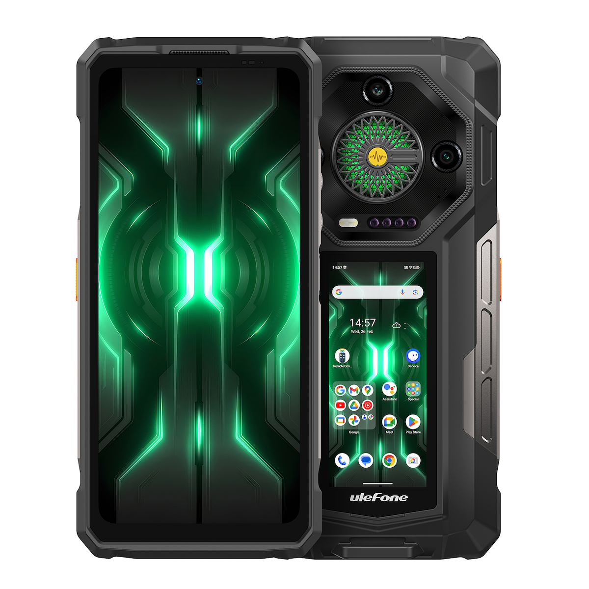 Ulefone Armor 33 Pro 5G Dual SIM (16GB/512GB) Resistant Smartphone Black view 5