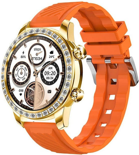 Z89 PRO MAX Smartwatch with Heart Rate Monitor (Orange)