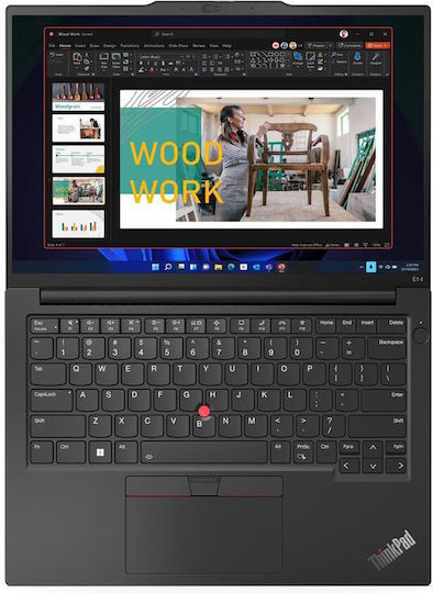 Lenovo ThinkPad E14 Gen 4 (Intel) 14" IPS FHD (i3-1315U/8GB/512GB SSD/W11 Pro) (US Keyboard) vue 5