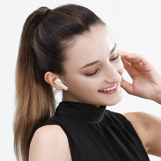 Setty TWS-SET-WH In-ear Bluetooth Handsfree Earphones with Charging Case White view 4