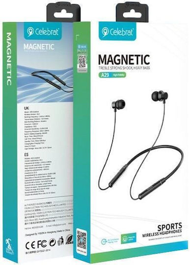 Celebrat A29 In-ear Bluetooth Handsfree Earphones Black view 4