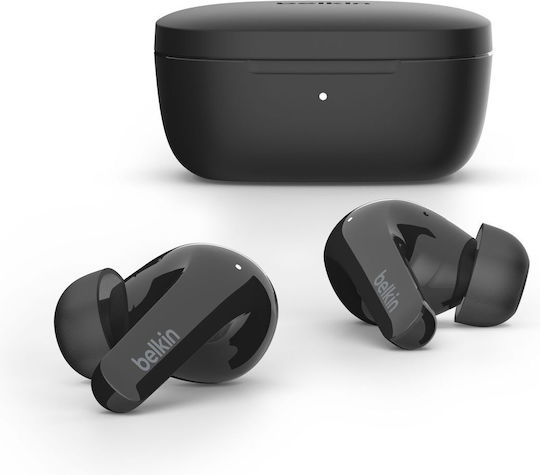 Belkin Soundform Flow In-ear Bluetooth Handsfree Earphones with Sweat Resistance and Charging Case Black
