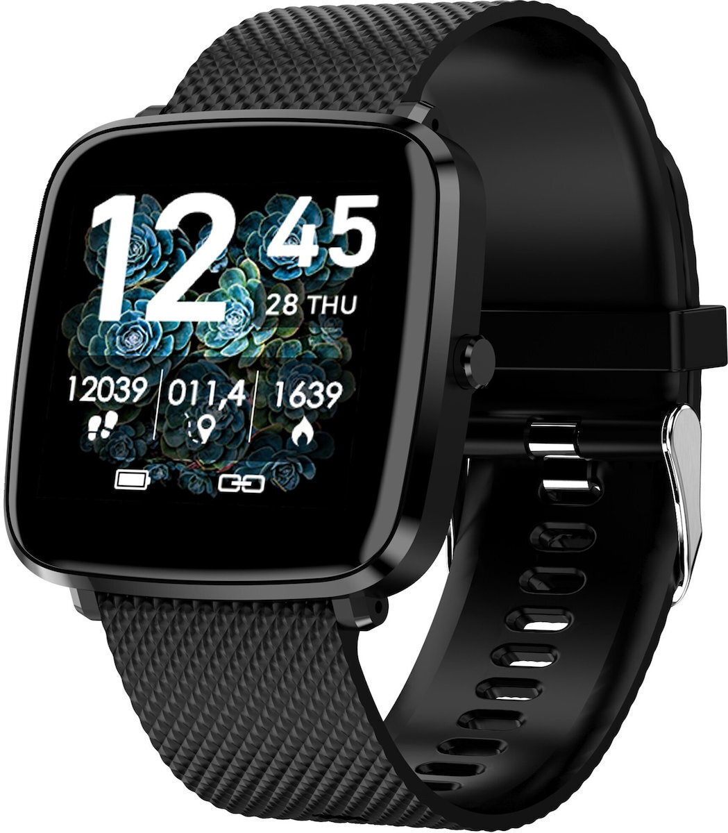 Bemi Odi ECG Smartwatch with SIM and Heart Rate Monitor Black