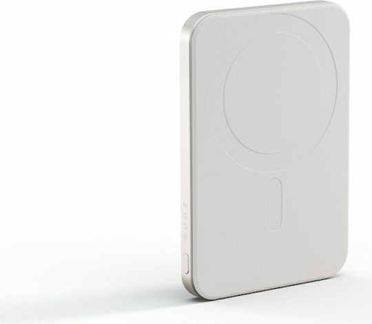 Zens Pro 1 MagSafe Power Bank 5000mAh 15W with USB-C Port White
