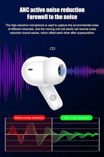 Lenovo Thinkplus Live Pods LP3 In-ear Bluetooth Handsfree Earphones Black view 3