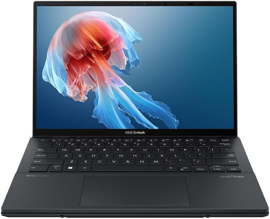 Asus ZenBook Duo UX8406MA-PZ203W 14" OLED Touchscreen 120Hz (Ultra 9-185H/32GB/2TB SSD/W11 Home) Inkwell Gray (UK Keyboard) view 3