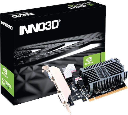 Inno 3D GeForce GT 710 2GB GDDR3 LP Graphics Card view 4