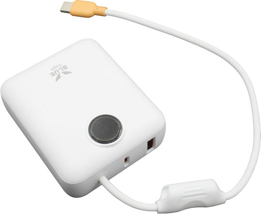 Blue Eagle BE-PB-15 Power Bank 10000mAh with USB-A Port and USB-C Port White view 2