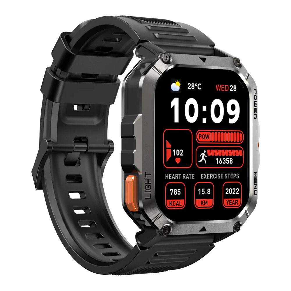 BlackView W70 Pro 51mm Smartwatch with Heart Rate Monitor (Black) view 5
