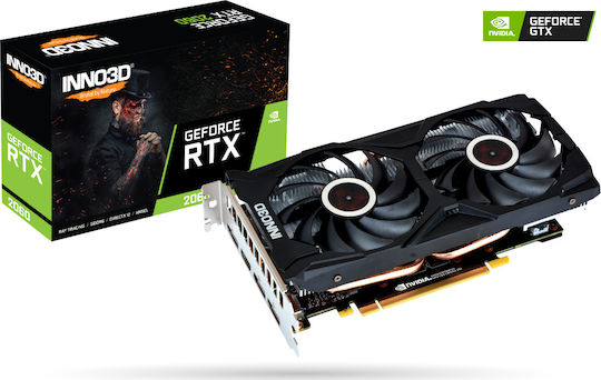 Inno 3D GeForce RTX 2060 6GB GDDR6 Twin X2 Graphics Card view 1