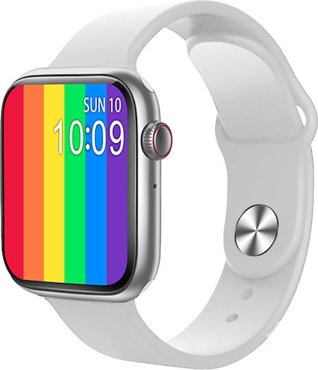 DAS.4 SU01 Smartwatch with Heart Rate Monitor (White) Ansicht 2