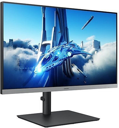 Samsung S43GC IPS Monitor 24" FHD 1920x1080 with Response Time 4ms GTG view 2