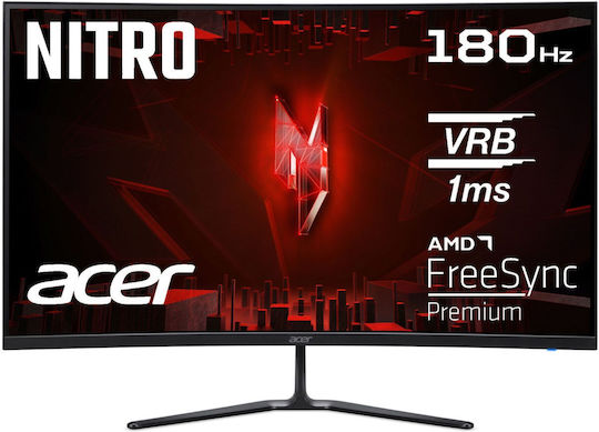 Acer Nitro ED320QRS3 VA HDR Curved Monitor 31.5" FHD 1920x1080 180Hz with Response Time 5ms GTG