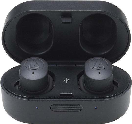 Audio Technica ATH-SPORT7TW In-ear Bluetooth Handsfree Earphones with Charging Case Black view 4