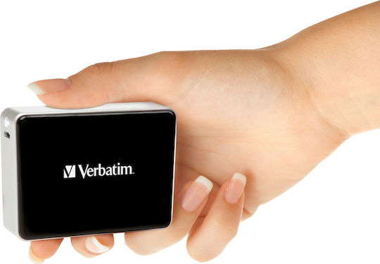 Verbatim Pocket Pack Power Bank 5200mAh with USB-A Port Black view 8