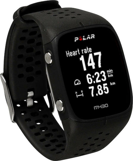 Polar M430 HR 40mm Waterproof Smartwatch with Heart Rate Monitor (Black) view 5