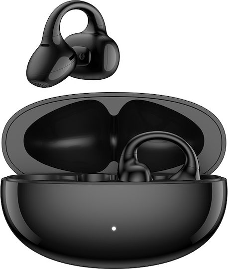 Edifier LolliClip Open Ear Bluetooth Handsfree Earphones with Sweat Resistance and Charging Case Black view 1