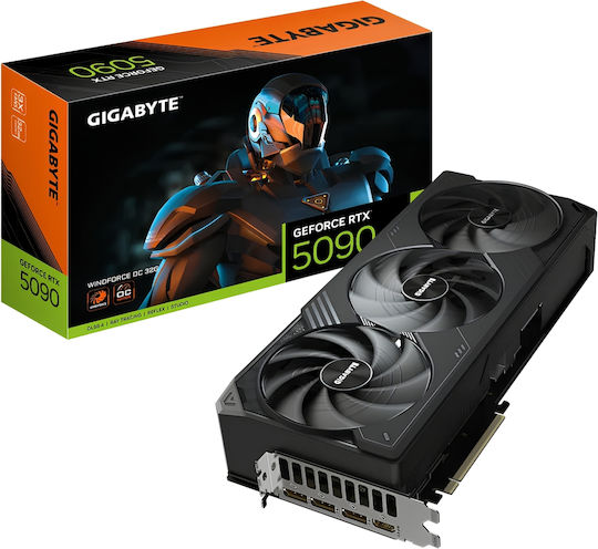 Gigabyte GeForce RTX 5090 32GB GDDR7 Windforce OC Graphics Card