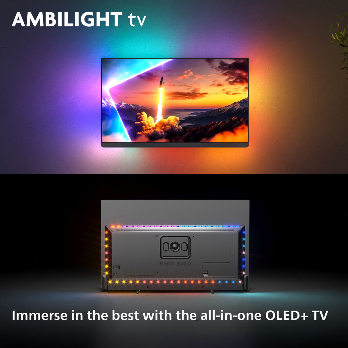 Philips Smart Television 55" 4K UHD OLED 55OLED910 HDR (2025) view 2