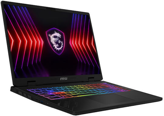 MSI Crosshair 16 HX D14VGKG 16" QHD+ 240Hz (i7-14650HX/32GB/1TB SSD/GeForce RTX 4070/W11 Pro) Cosmos Gray (International English Keyboard) view 3