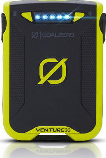 Goal Zero Venture 30 Recharger Solar Power Bank 7800mAh 10.5W Black
