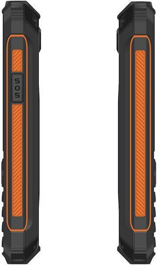 Evolveo StrongPhone Z6 Dual SIM Resistant Mobile with Buttons Black view 3