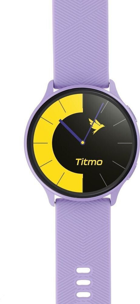 TITMO O-200 Waterproof Smartwatch with Heart Rate Monitor Lavender Purple Ansicht 3