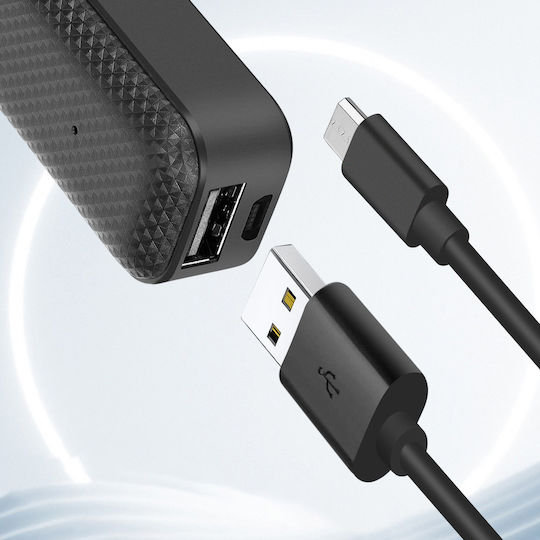 Setty Travel Battery Mini Power Bank 2600mAh with USB-A Port Black vue 6