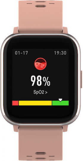 Denver SW-164 Smartwatch with Heart Rate Monitor (Rose Gold) view 3